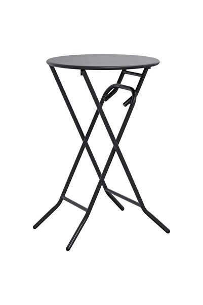 vidaxl Garden Table Anthracite 50 x 50 x 72 cm Metal