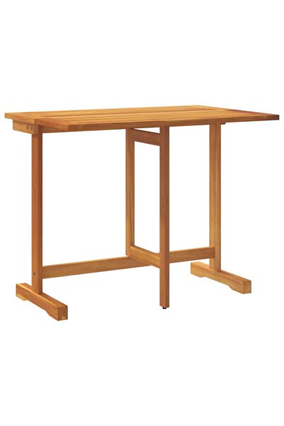 vidaxl Masă de balcon pliabilă, 90x60x72 cm, lemn masiv de acacia