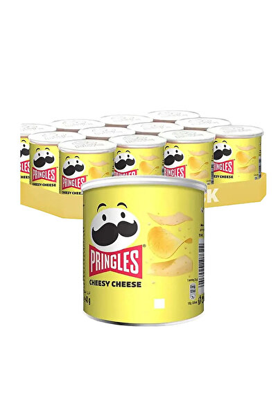 Pringles Cheesy Cheese Chips - 40 g x 12
