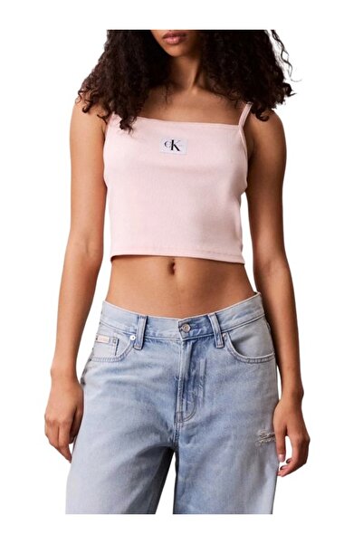 Calvin Klein Γυναικείο Αμάνικο Τοπ Ροζ LV047C908G-VI7