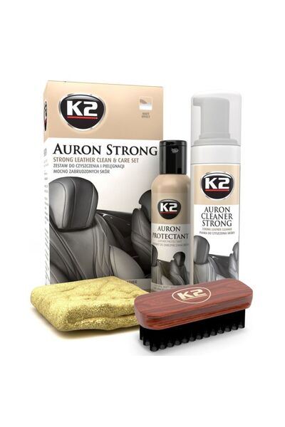 K2 Set solutie, 350ml, laveta si perie pentru curatarea si intretinerea supra...