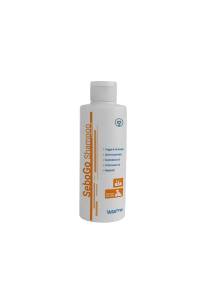 Vetapro Sebogo Shampoo Σαμπουάν για Λιπαρά, Ξηρά ή με Κακοσμία Δέρματα 250ml