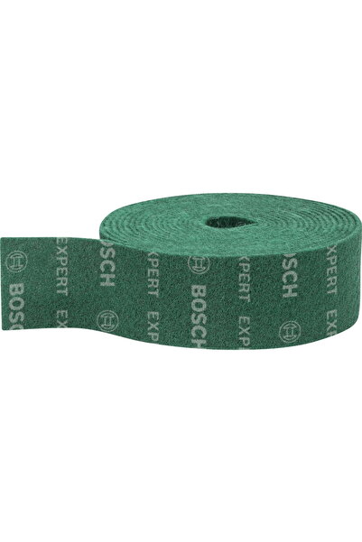 Bosch Rolă de fleece Expert N880 universală, 100mmx10m, foaie abrazivă (verde...