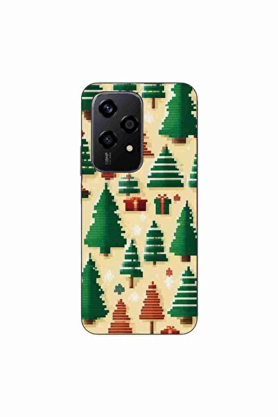 OEM Husa compatibila cu Honor 200 Lite Silicon Gel Tpu Model Pixel Art Christ...
