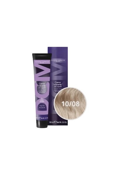 Diapason Cosmetics Milano Vopsea de păr Diapason Milano 10/08 Blond Perlat, 1...