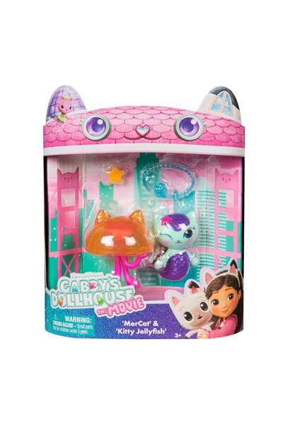 Gabby's Dollhouse Set 2 figurine, Casa de păpuși a lui Gabby, Mercat și Kitty...