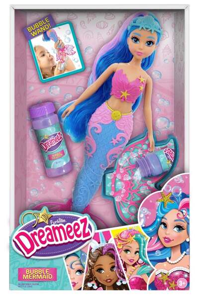 Dreameez Papusa sirena cu accesorii, Dreameez, Bubble Mermaid