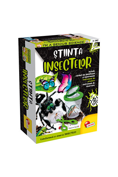 Lisciani Set de experimente, Lisciani, Stiinta insectelor