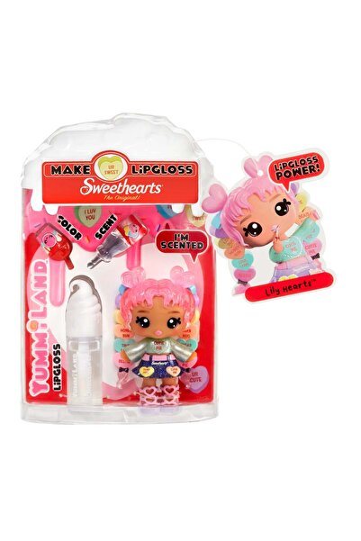 Yummiland Papusa Yummiland, Lipgloss Doll Sweethearts, Lily Hearts, 526438EUC