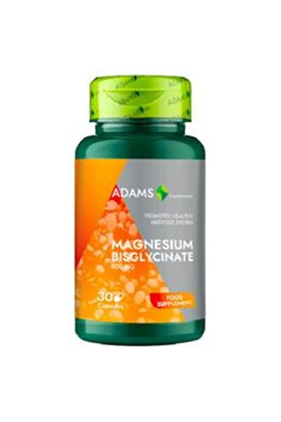 Adams Supplements Magneziu Bisglicinat 800 mg - Magnesium Bisglycenate, 30 ca...