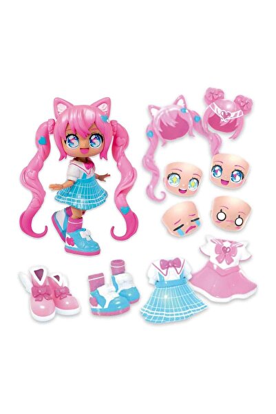 Animakii Bebek ve Aksesuar Seti - School Girl Ve Magical Girl