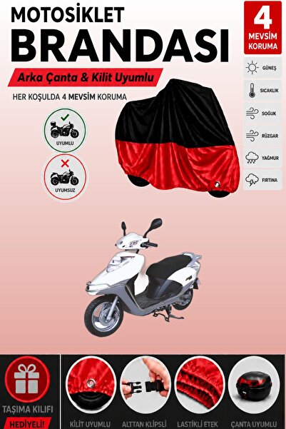 Cemku Double Black Top - Red Bottom, Rear Bag Compatible Arora Ar 50 Special ...
