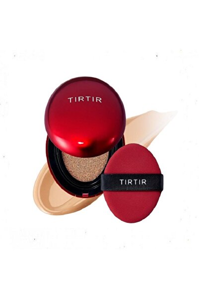 TIRTIR MASK FIT RED CUSHION 27C COOL BEIGE - BB Cream Cushion with High Cover...