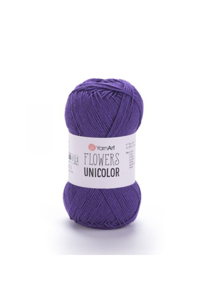 Yarnart Flowers Unicolor %55 Pamuk %45 Akrilik 50 gr 200 m İnce El Örgü İpi -...