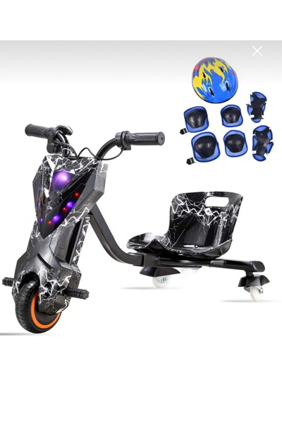TREND MIX Electric Drift Scooter for Kids (36V)3 Speeds Led Kit with Bluetoot...