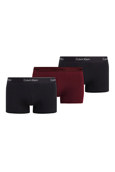 Calvin Klein Boxeri moderni din bumbac pentru bărbați, pachet de 3, M