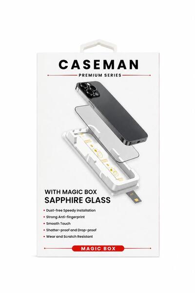 Tw Magic Box Ekran Koruyucu Iphone 13 Pro Max 14 Plus Unisex Şeffaf Ekran Koruyucu