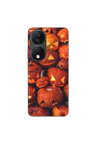 OEM Husa compatibila cu Honor X7b Silicon Gel Tpu Model Halloween Dovleci Lum...