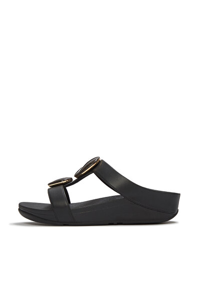 Fitflop Women's / Girls' Slippers A2K-001/C15 Fino Marbled-Stone H-Bar Slides