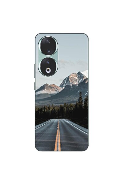 OEM Husa compatibila cu Honor 90 5G Silicon Gel Tpu Model Mountain Road