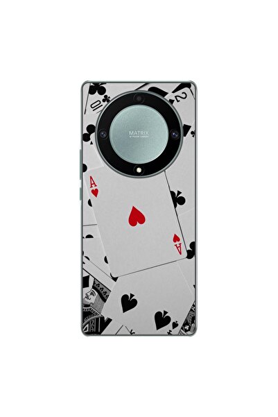 OEM Husa compatibila cu Honor Magic 5 Lite Silicon Gel Tpu Model Carti Poker