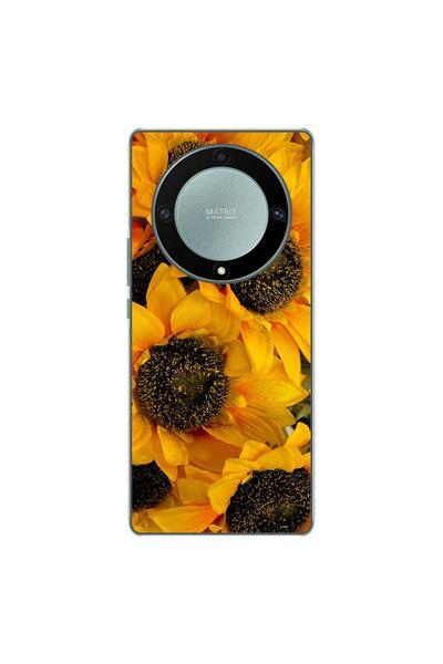 OEM Husa compatibila cu Honor Magic 5 Lite Silicon Gel Tpu Model Floarea Soar...
