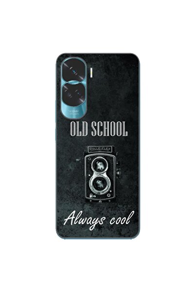 OEM Husa compatibila cu Honor 90 Lite 5G Silicon Gel Tpu Model Retro Camera