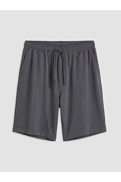 LC Waikiki Grey Regular Fit Men's Pajama Bottom Shorts from Güli̇s Store