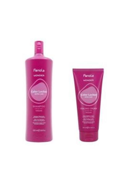 Fanola Pachet pentru Par Vopsit - Wonder Color Locker Extra Care: Sampon, 100...