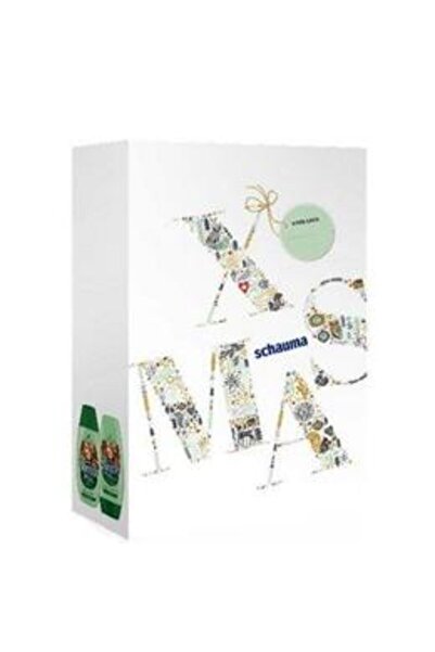 Schauma Set Cadou 7 Plante: Sampon cu 7 Plante 250 ml + Balsam cu 7 Plante, 2...