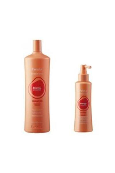 Fanola Pachet Energizant si Anticadere - Vitamins Energy BE Complex: Sampon, ...