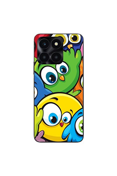 OEM Husa compatibila cu Honor X6a Silicon Gel Tpu Model Bufnite Colorate