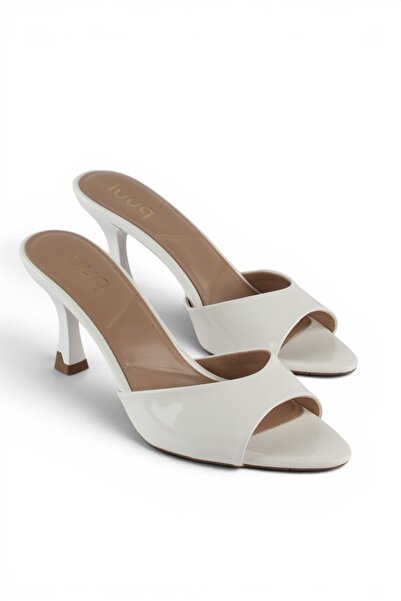 luuq shoes Jamila Single Strap Women's Heeled Slippers