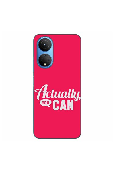 OEM Θήκη συμβατή με Honor X7 από σιλικόνη gel TPU με σχέδιο μηνύματος  "Πραγμ...