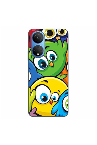 OEM Husa compatibila cu Honor X7 Silicon Gel Tpu Model Bufnite Colorate
