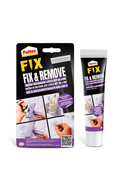 Pattex Adeziv lichid Fix Remove 44 g, lipici removabil transparent, adeziv un...