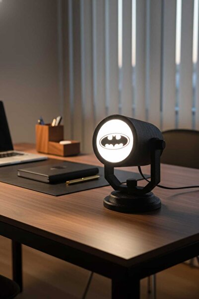 Layera Home Batman Led Masa Lambası USB Güçlü Dekoratif Gece Lambası | 3D Bas...