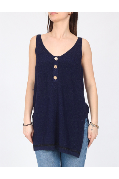Evendi Tank top, Navy blue