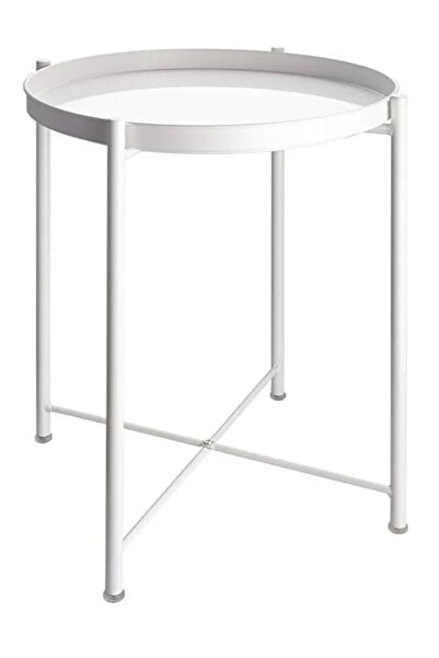 Primo Plus A modern metal side table with a stylish and contemporary design, ...