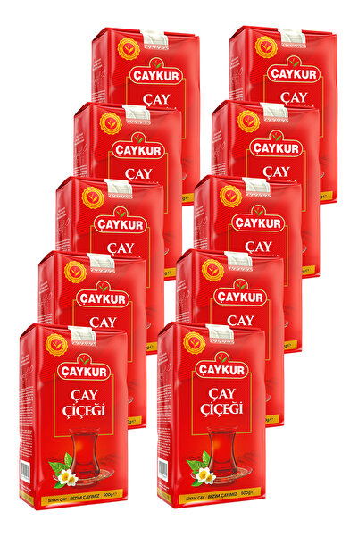 Çaykur Çay Çiçeği Dökme Çay 500 gr. Onlu Paket