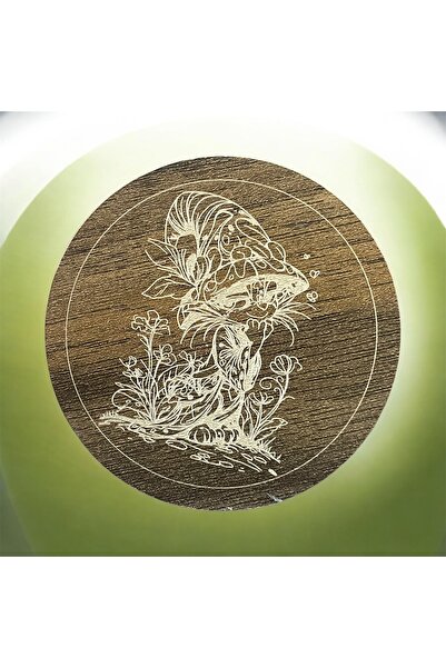ecce reklam ürünleri eccereklam.com 6-Piece Mdf Coasters Decorative Ecceca1042