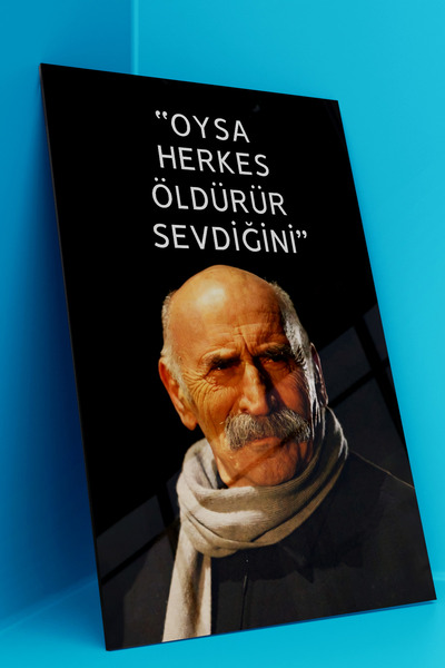 Tepeli Home Sözler ve Şiirler Poster Tablo – Parlak Yüzey Canlı Baskı Modern ...