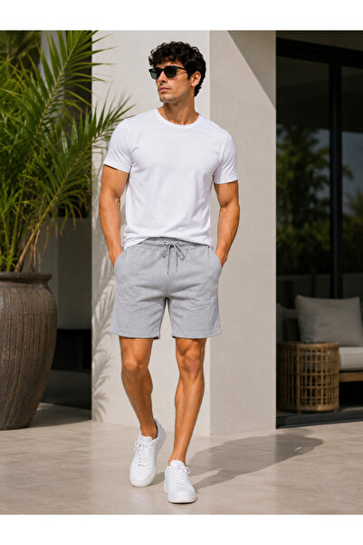 memowear Γκρι σορτς