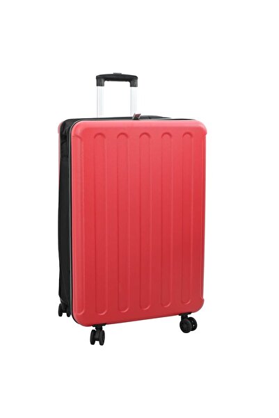 vidaxl Valiză cu blocare Roșu 50 x 30 x 76 cm Plastic ABS
