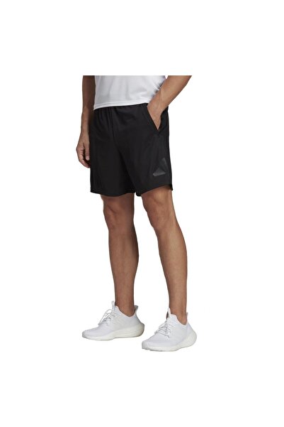 adidas Pantaloni scurți de antrenament pentru bărbați, cu logo Train-Essentia...
