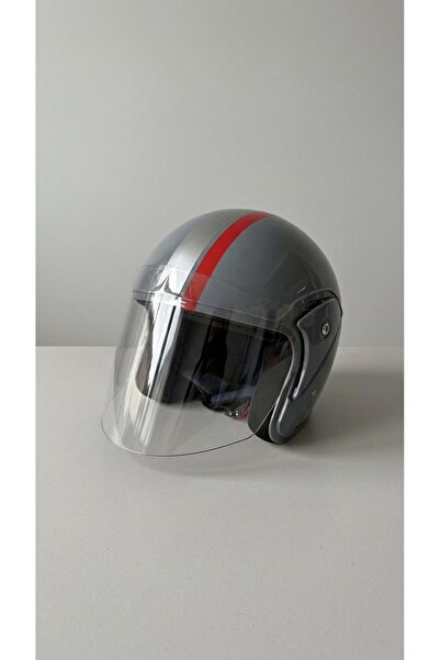 diğer0101 Motosiklet Yarım Kask Kırılmaz Özellikli