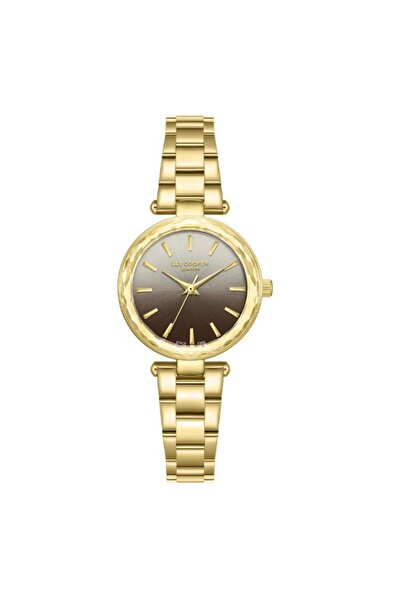 Lee Cooper Women's 3H Silver To Brown Dial Watch - LC08365.140
