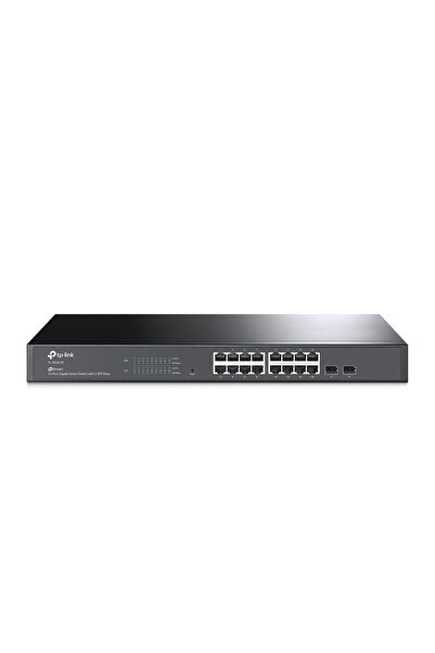 TP-LINK TL-SG2218 |   Comutator |   16x RJ45 1000Mb/s, 2x SFP, Rack, Managed