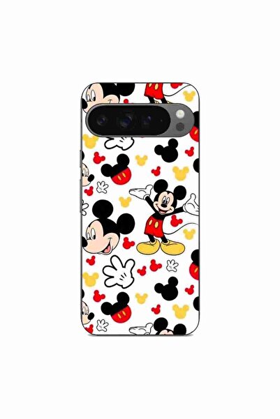 OEM Husa compatibila cu Google Pixel 9 Pro XL Silicon Gel Tpu Model Mickey Co...