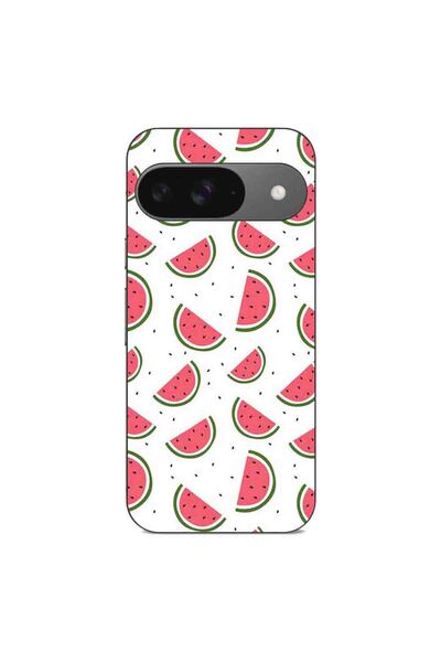 OEM Husa compatibila cu Google Pixel 9 Pro Silicon Gel Tpu Model Watermelons ...
